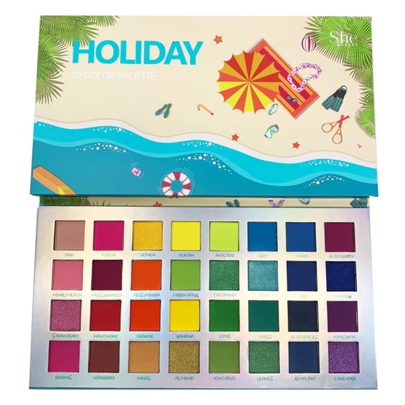 New 32 Shade Holiday Eyeshadow Palette - Picture 1 of 8